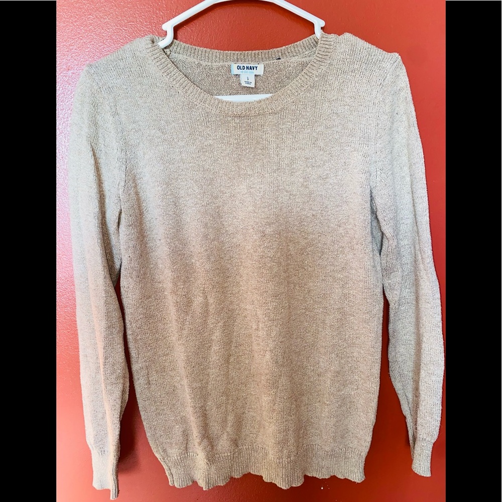 Women’s grey old navy long sleeve sweater size small